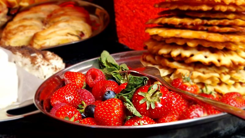 Frische Erdbeeren